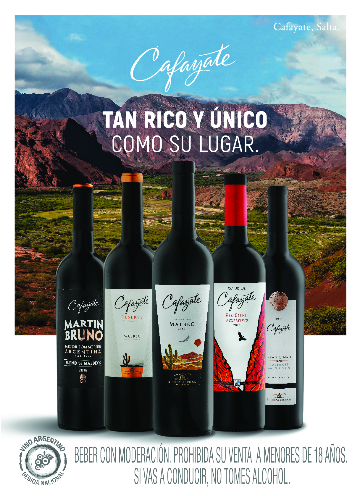 Cafayate tan rico y único como su lugar